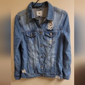 Distressed Jean jackets